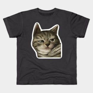 Bored cat Kids T-Shirt